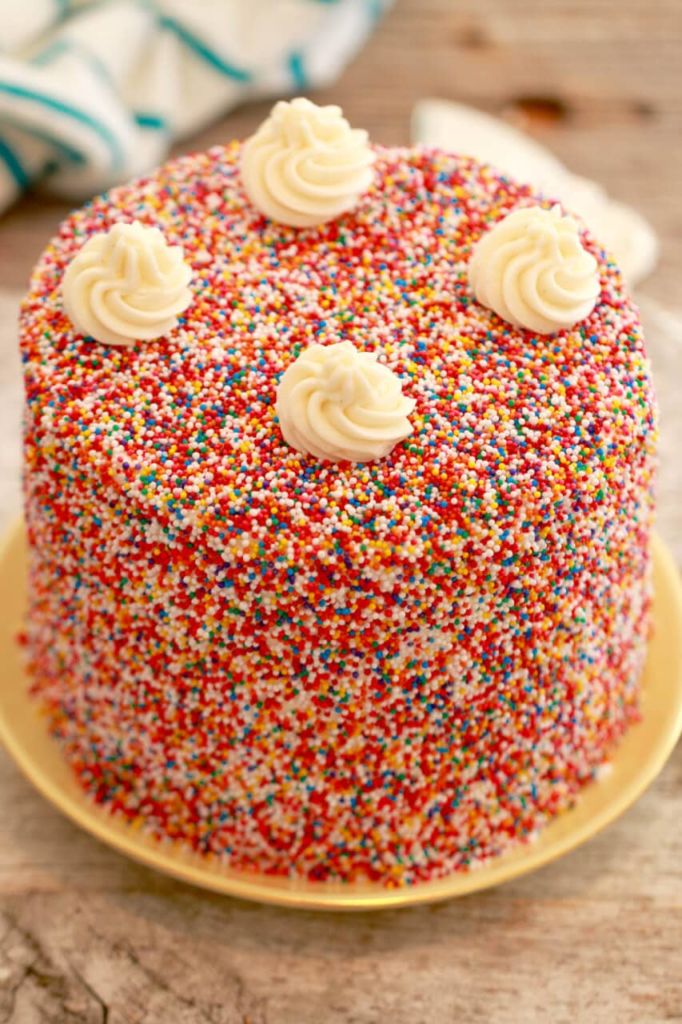Vanilla Birthday Cake Recipe - Gemma’s Bigger Bolder Baking