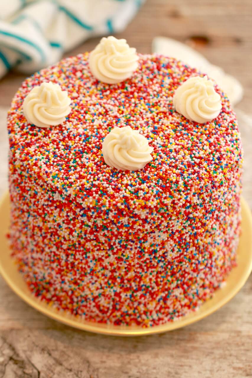 Gemma\'s Best-Ever Vanilla Birthday Cake Recipe | Bigger Bolder Baking