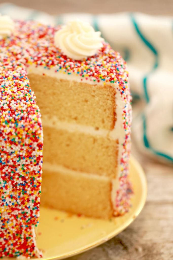 vanilla sponge cake recipe birthday
