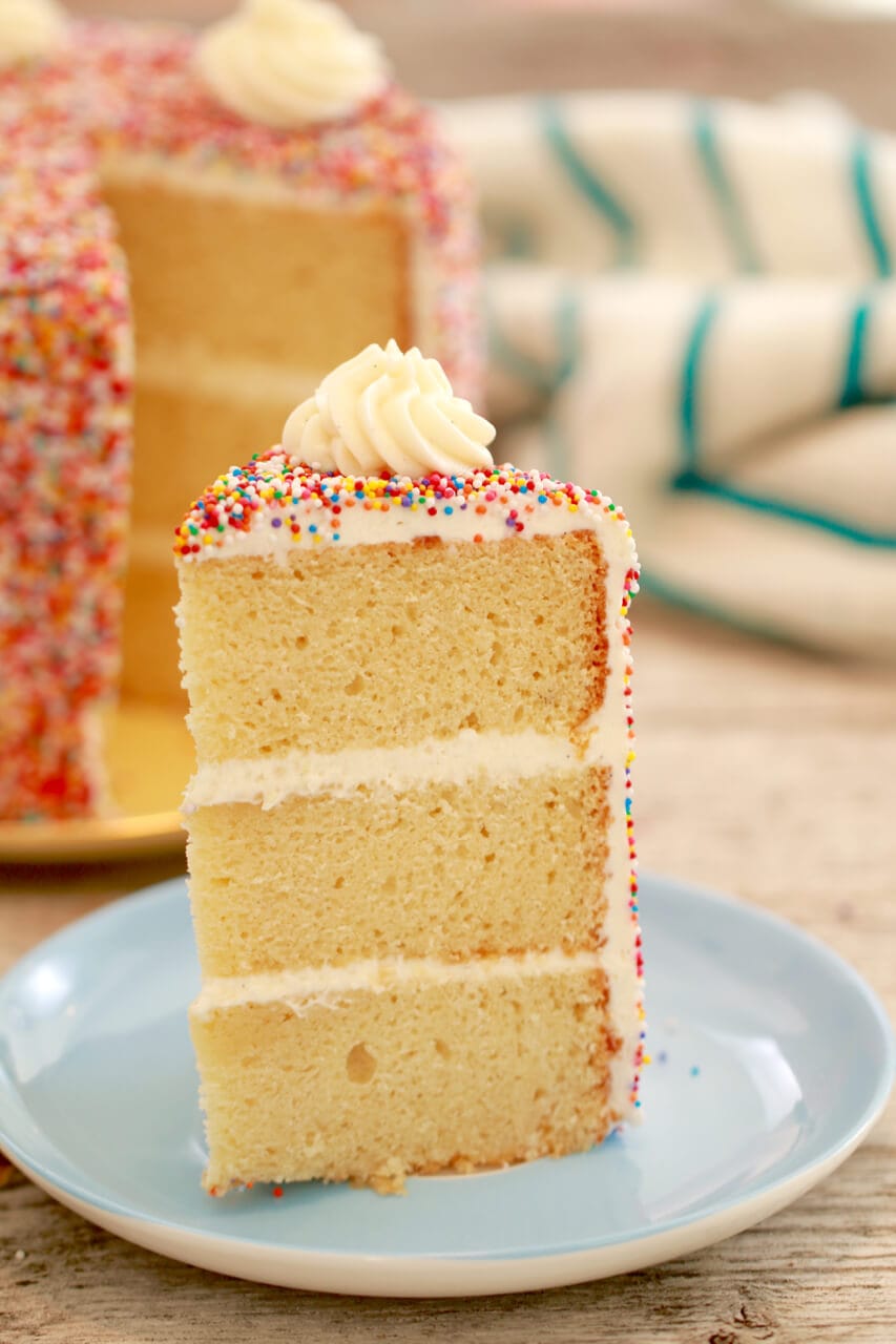 Gemma's Best-Ever Vanilla Birthday Cake Recipe | Bigger Bolder Baking