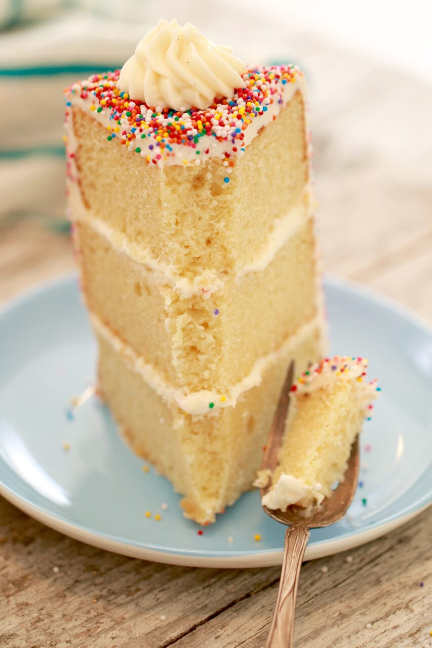 Gemma's Best-Ever Vanilla Birthday Cake Recipe | Bigger Bolder Baking