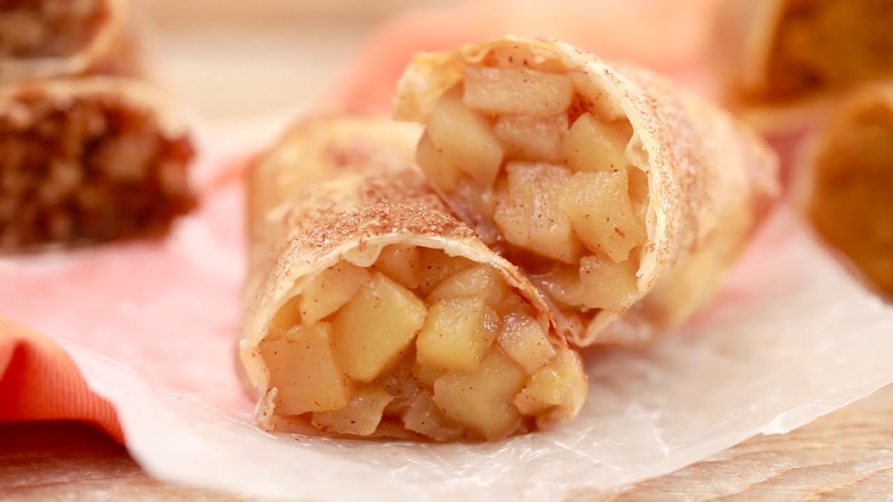 Apple Pie Egg Rolls - i am baker