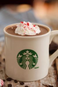 does starbucks peppermint mocha k cups have sugar