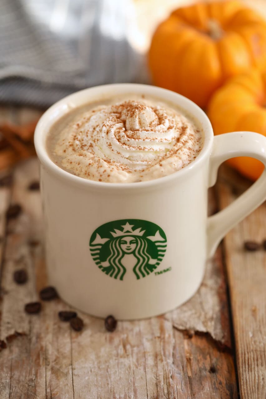 Homemade Starbucks Pumpkin Spice Latte - Gemma's Bigger Bolder Baking