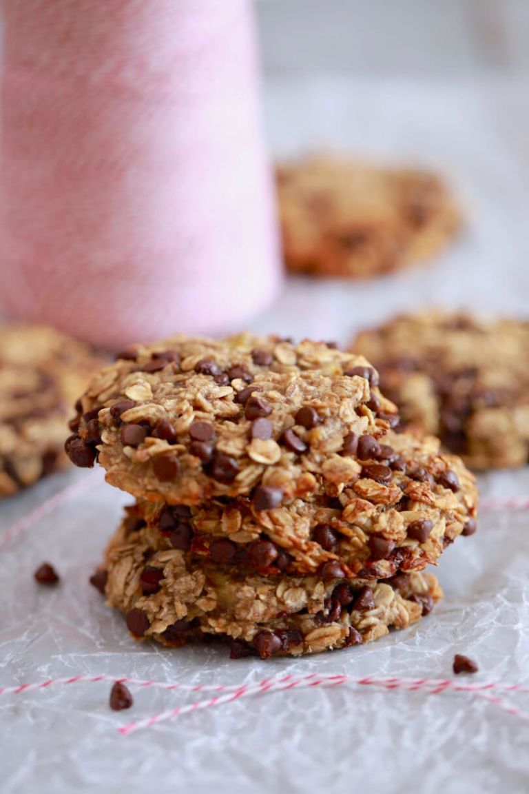 3 Ingredient Oatmeal Chocolate Chip Cookies Bigger Bolder Baking