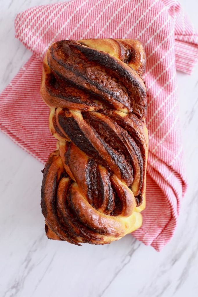 Crazy Dough Braided Nutella Bread Gemmas Bigger Bolder Baking 