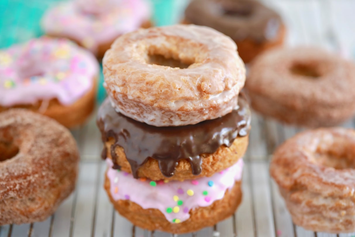 No-Yeast Homemade Donuts - Gemma's Bigger Bolder Baking