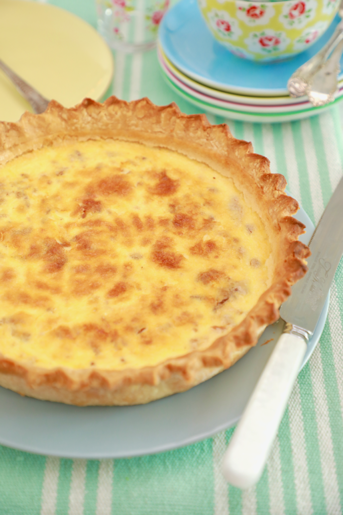 Simple Quiche Lorraine Recipe (with Video and Egg-Free Option)