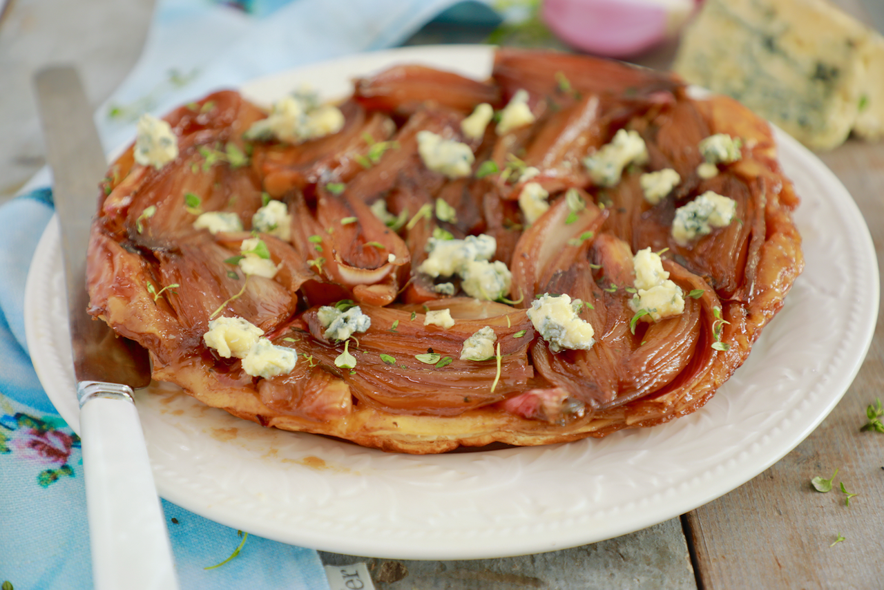 Shallot tarte tatin recipe