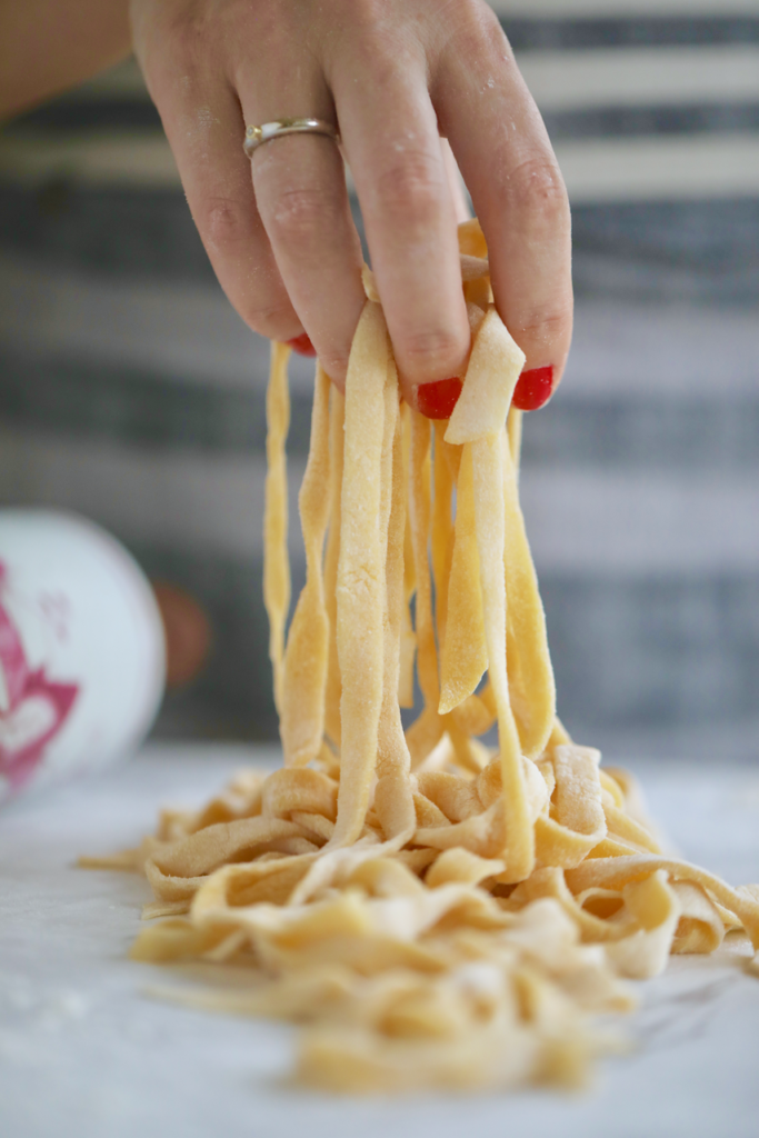 2 Ingredient Homemade Pasta Recipe (Without A Machine)