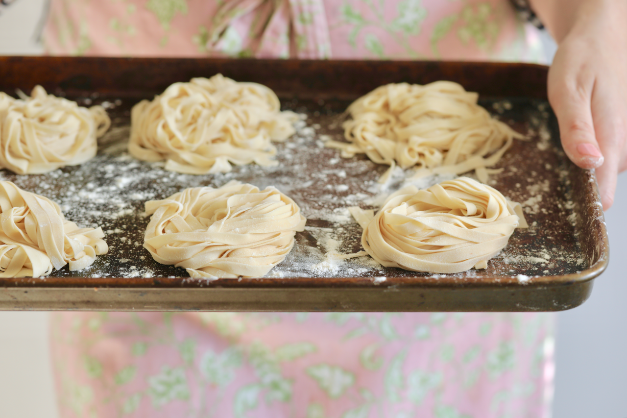 3 Ingredient Homemade Vegan Pasta Recipe - Bigger Bolder Baking