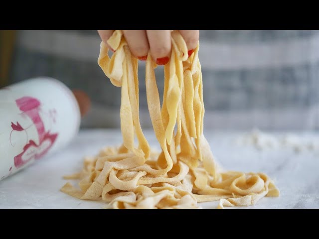 Easy Homemade Pasta - Without a Pasta Machine - Nicky's Kitchen