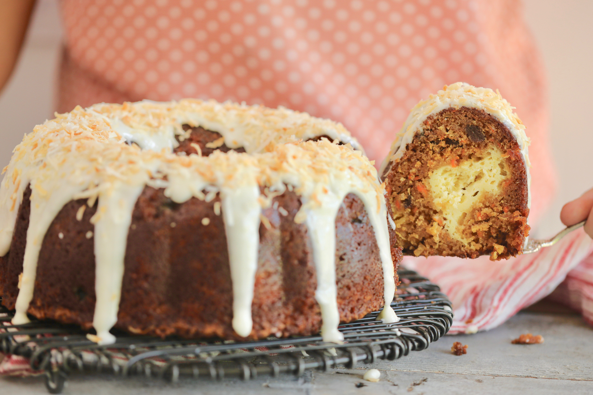 Carrot Bundt Cake Recipe With Cheesecake Filling
