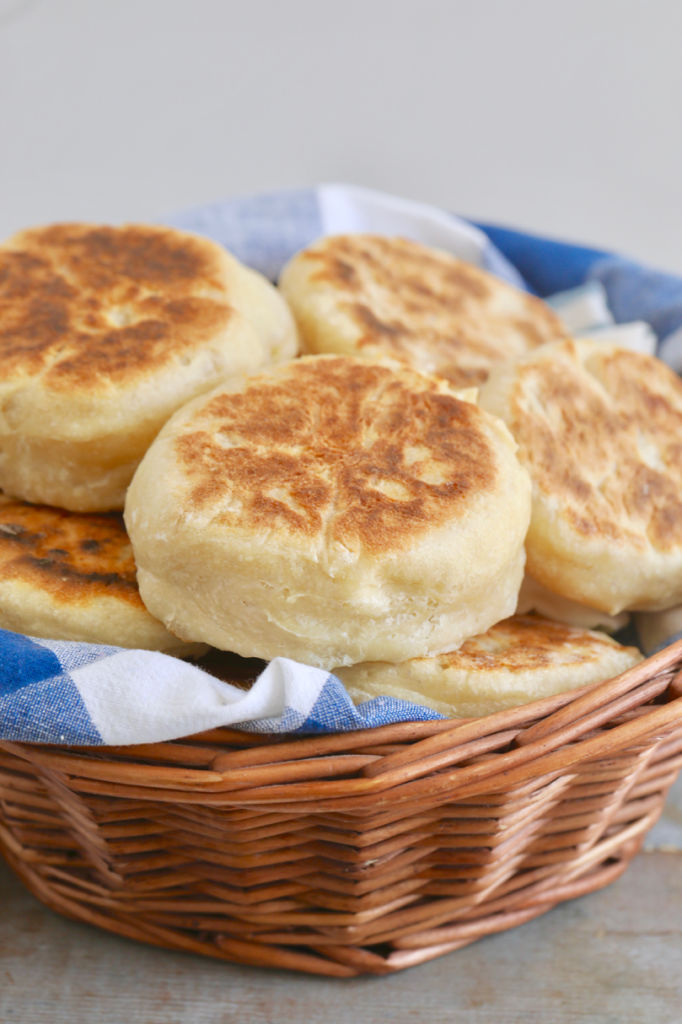 Homemade English Muffins Recipe (No Knead) | Bigger Bolder Baking