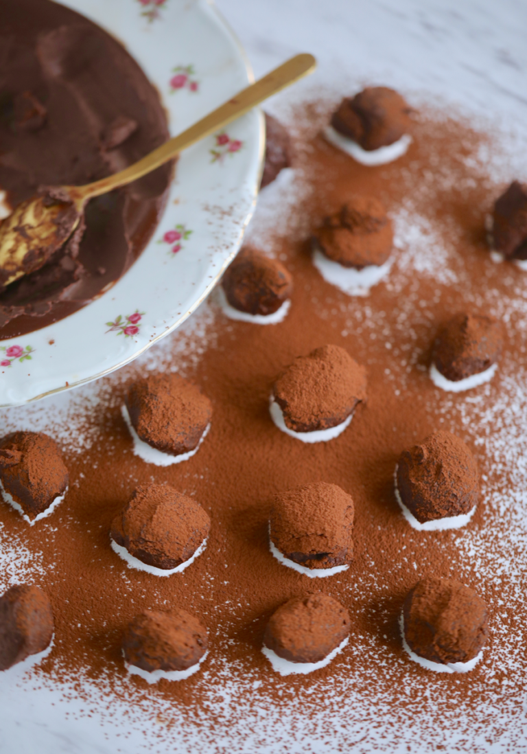 Clotted Cream Chocolate Truffles Recipe - Gemma’s Bigger Bolder Baking