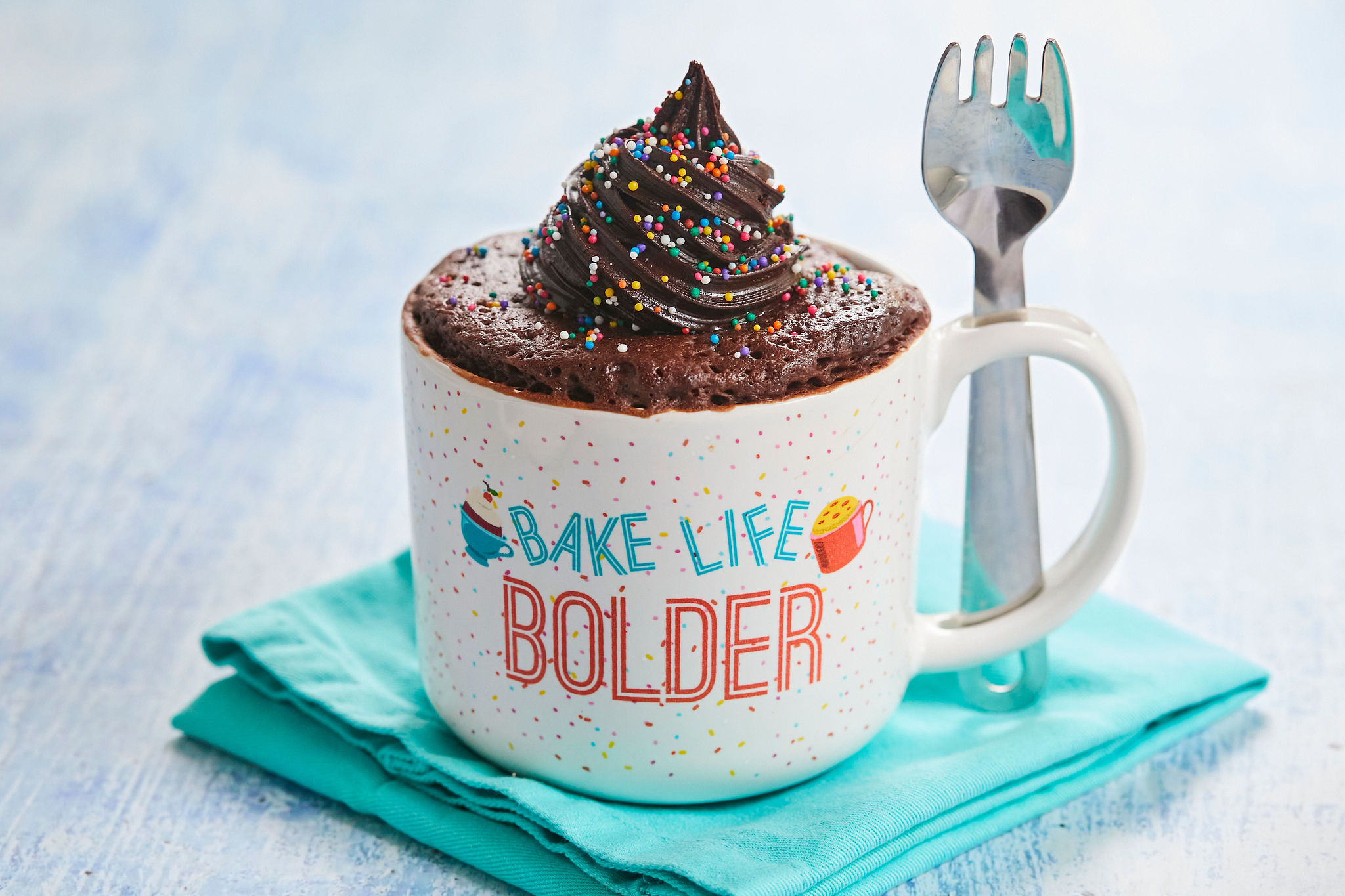 Gemma's Best-Ever Chocolate Mug Cake - Gemma's Bigger Bolder Baking