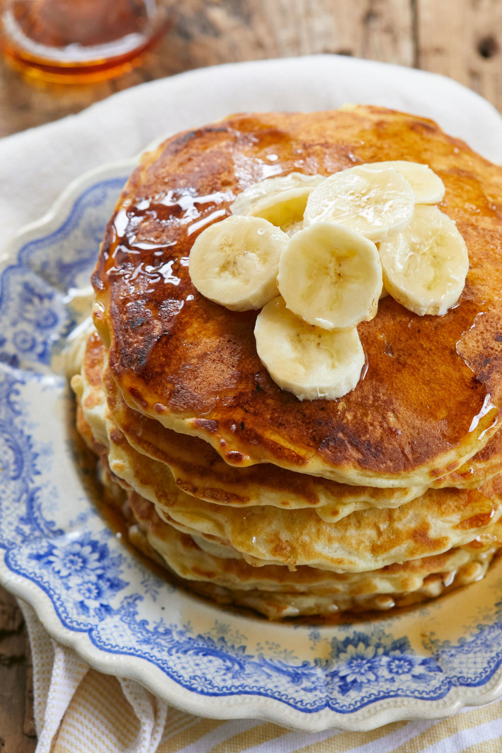 How to Make the Fluffiest Banana Pancakes | Bigger Bolder Baking