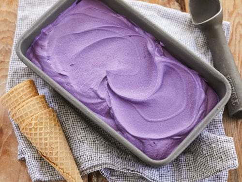 How to make creamy Vegan Ube ice cream using Cuisinart Ice cream