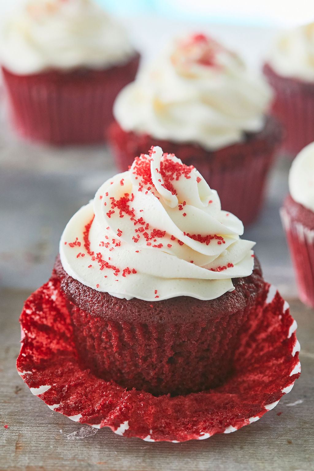 Red Velvet Cupcakes with Best-Ever Cream Cheese Frosting