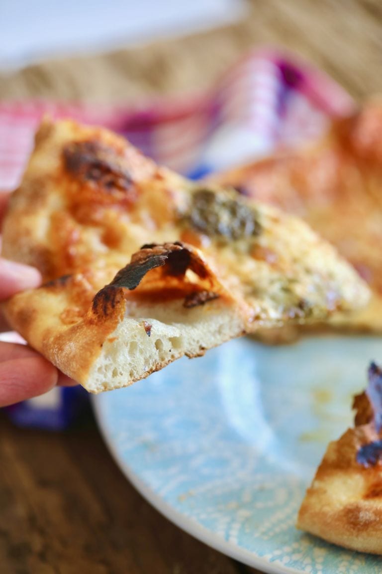 The Simplest Sourdough Pizza Crust (That's Perfectly Chewy)