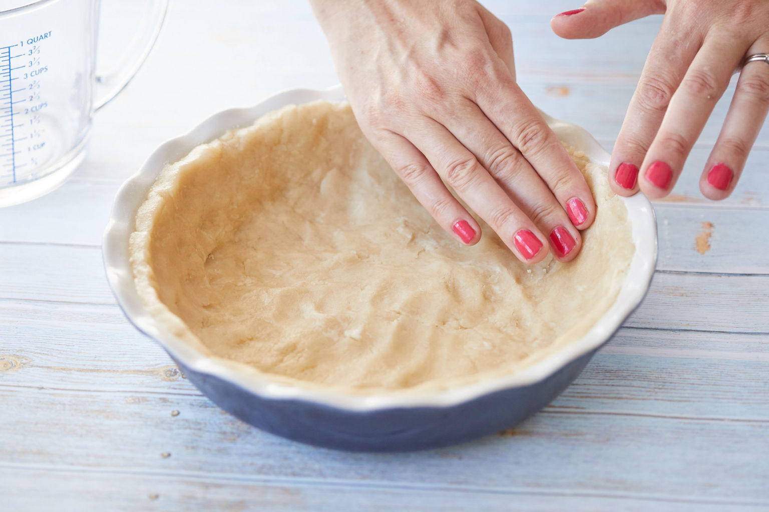 5Minute NoRoll Pie Crust (No Equipment) Bigger Bolder Baking