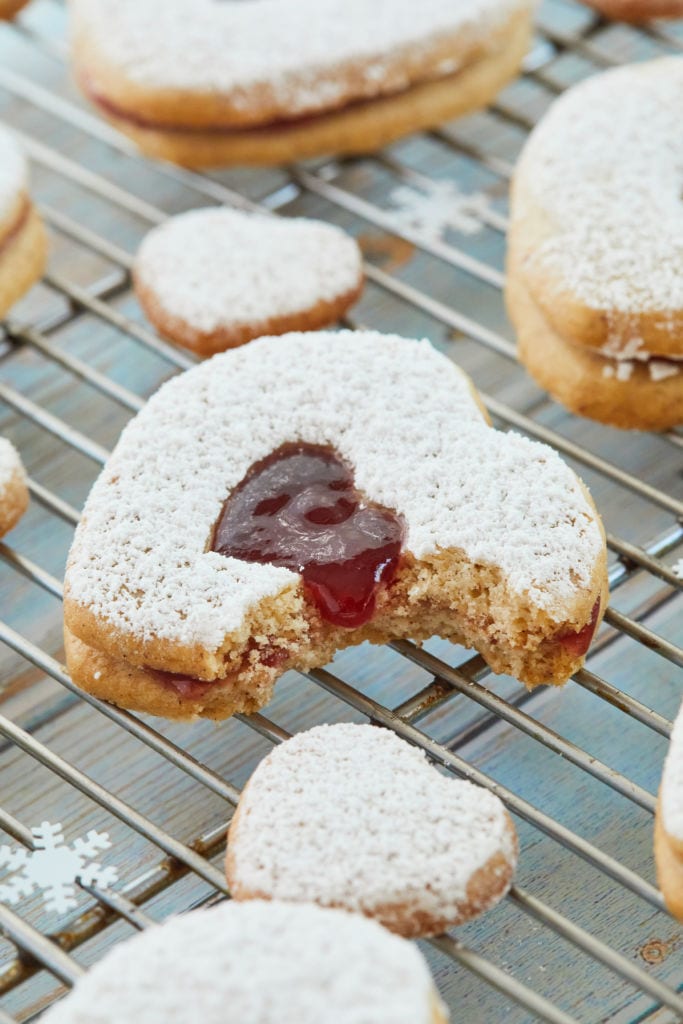 Classic Austrian Linzer Cookies Gemma’s Bigger Bolder Baking