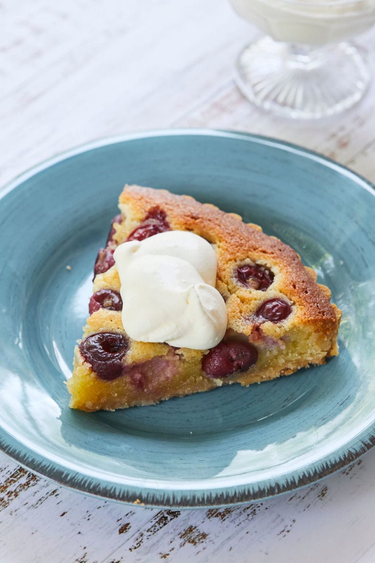 Gluten-Free Cherry and Almond Tart - Gemma’s Bigger Bolder Baking