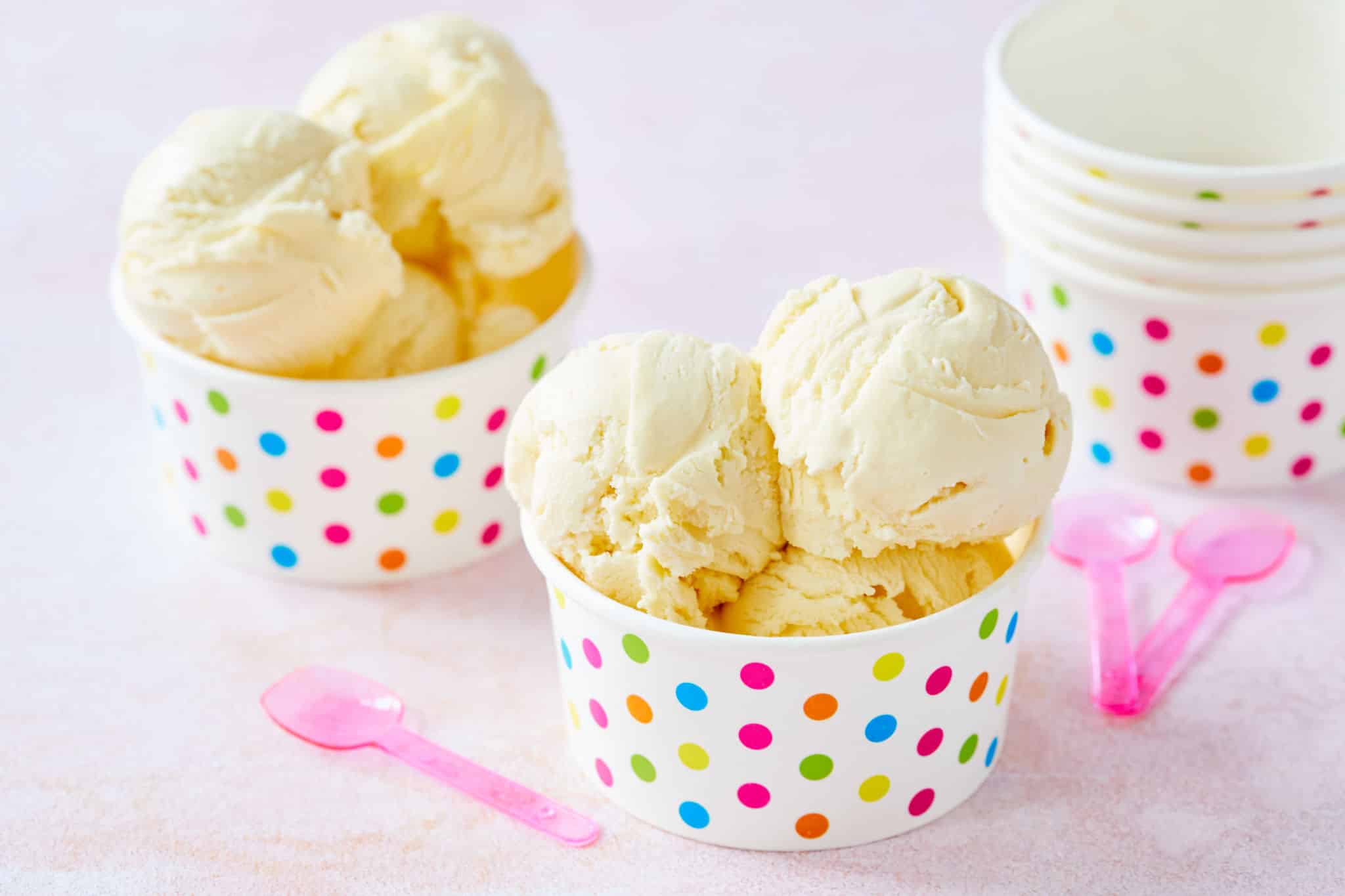 Homemade Vanilla Ice Cream (frozen custard) - The Recipe Rebel