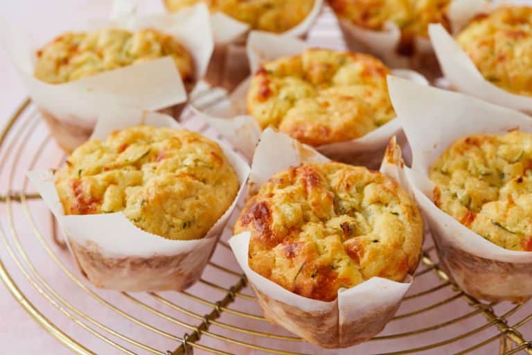 Savory Zucchini & Cheese Muffins - Gemma’s Bigger Bolder Baking