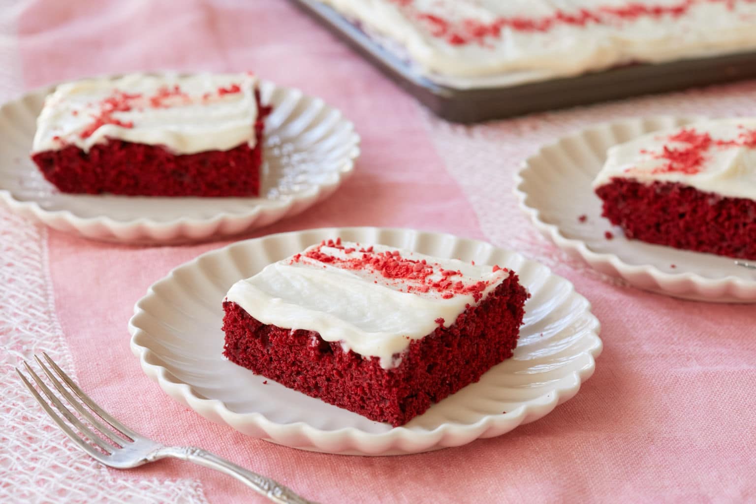 Red Velvet Sheet Cake Gemmas Bigger Bolder Baking