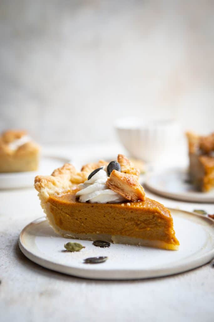 Warm Chai Pumpkin Pie - Gemma’s Bigger Bolder Baking