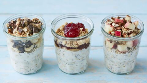 Overnight Oats with 9 Flavor Options