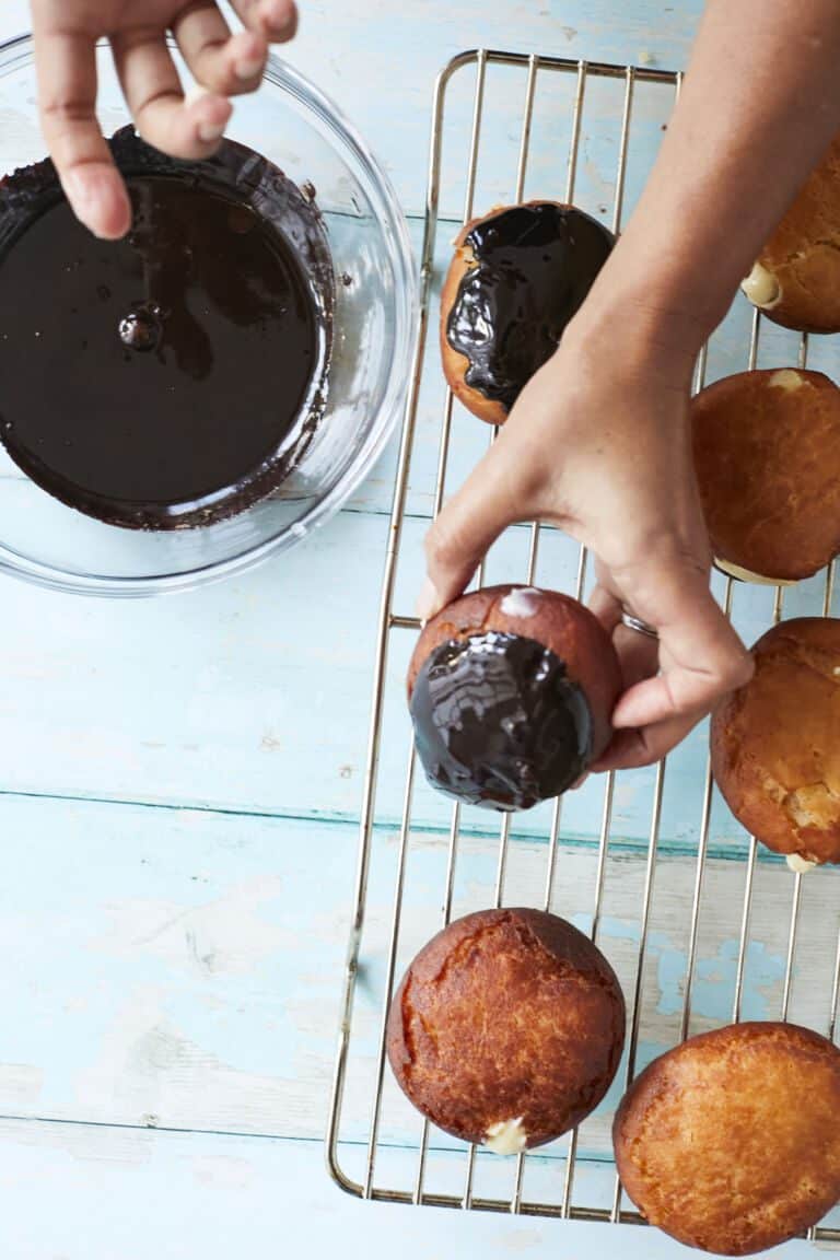 Homemade Boston Cream Donuts Recipe 6808