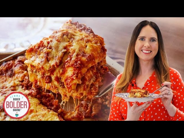 Deep Dish Pizza Recipe - Gemma's Bigger Bolder Baking