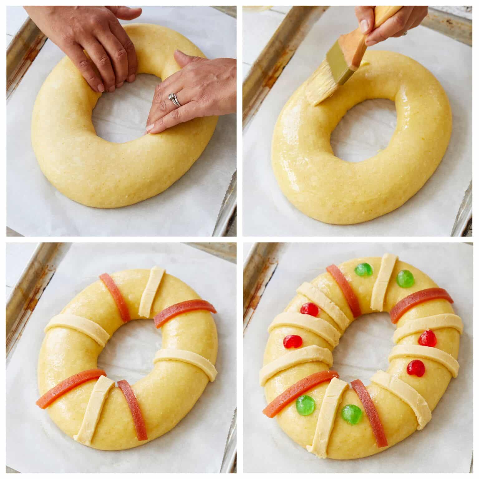 Rosca De Reyes Recipe Three Kings Bread Gemmas Bigger Bolder Baking 